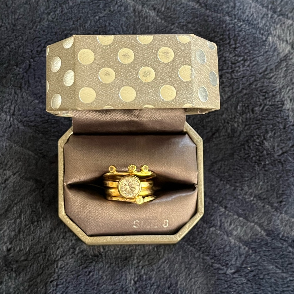 4 ring set size 8 from Dillard’s